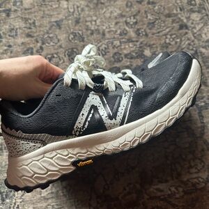New Balance Black and White Running Shoes